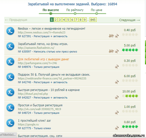 Выполняем задания в проекте СЕОСПРИНТ